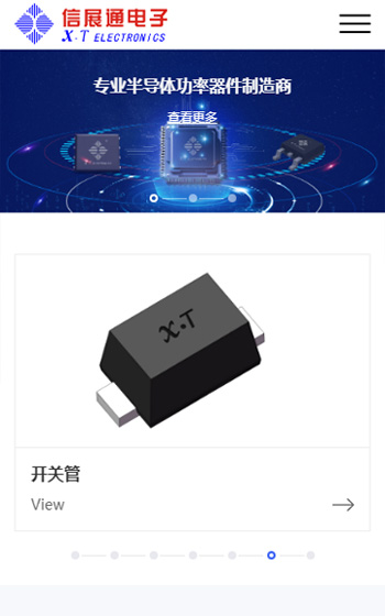 信展通電子網站案例圖片0