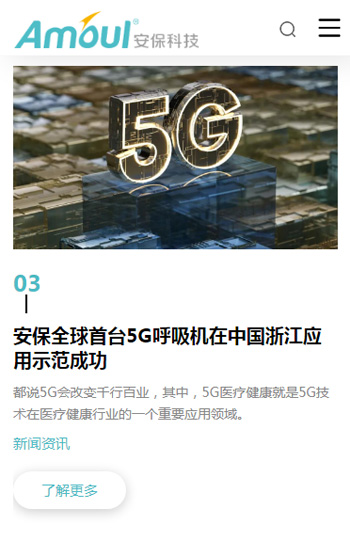 安保科技網(wǎng)站案例圖片2