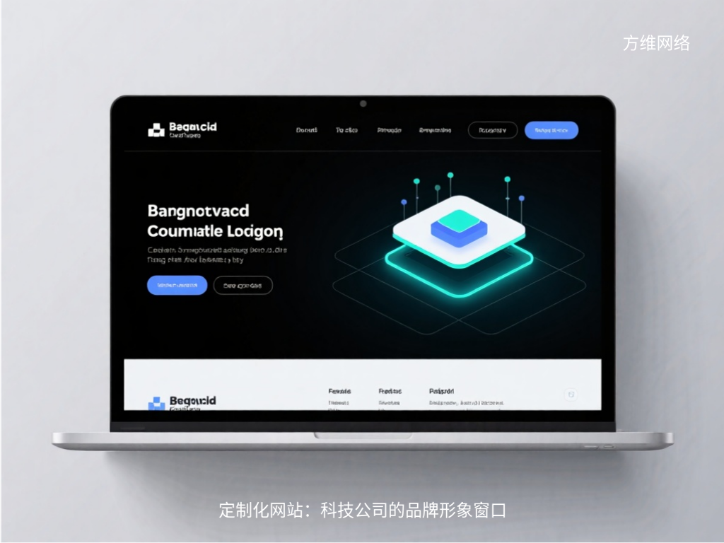 定制化網站:科技公司的品牌形象窗口