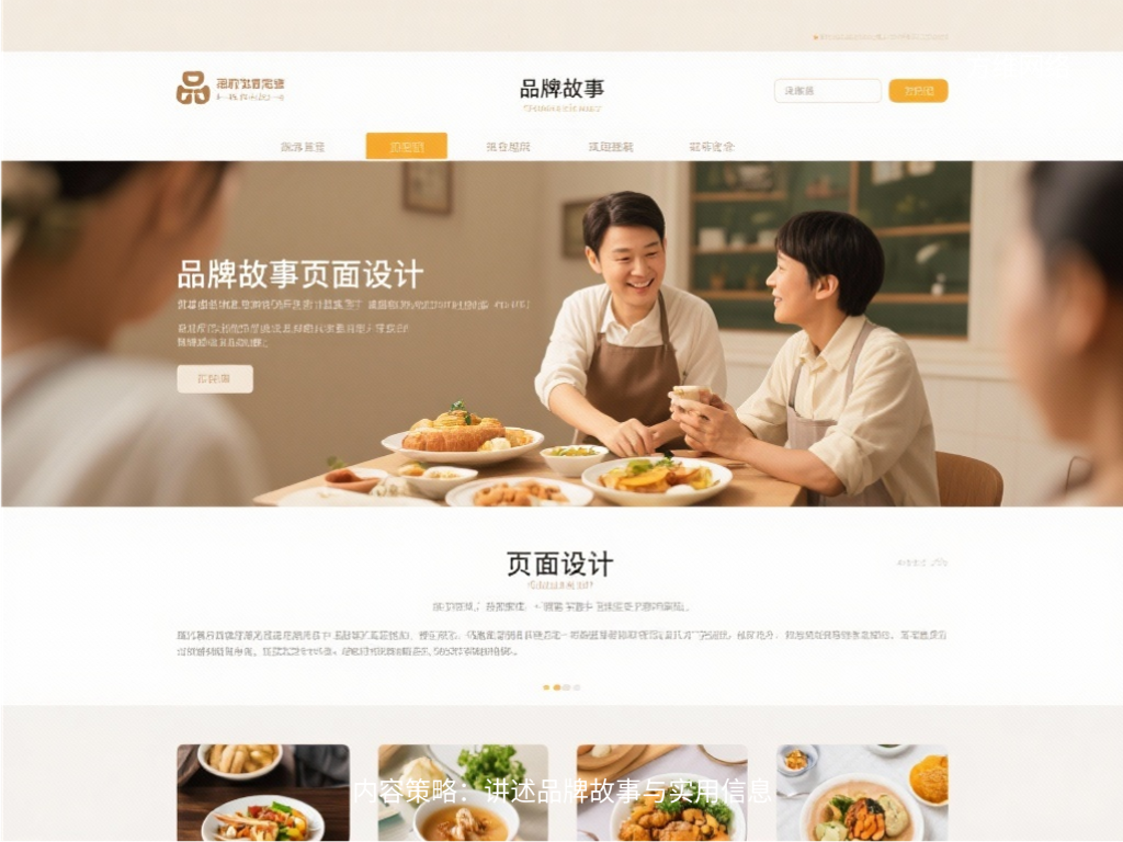 內容策略:講述品牌故事與實用信息