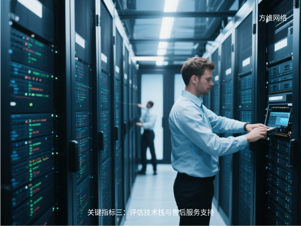 關鍵指標三:評估技術棧與售后服務支持