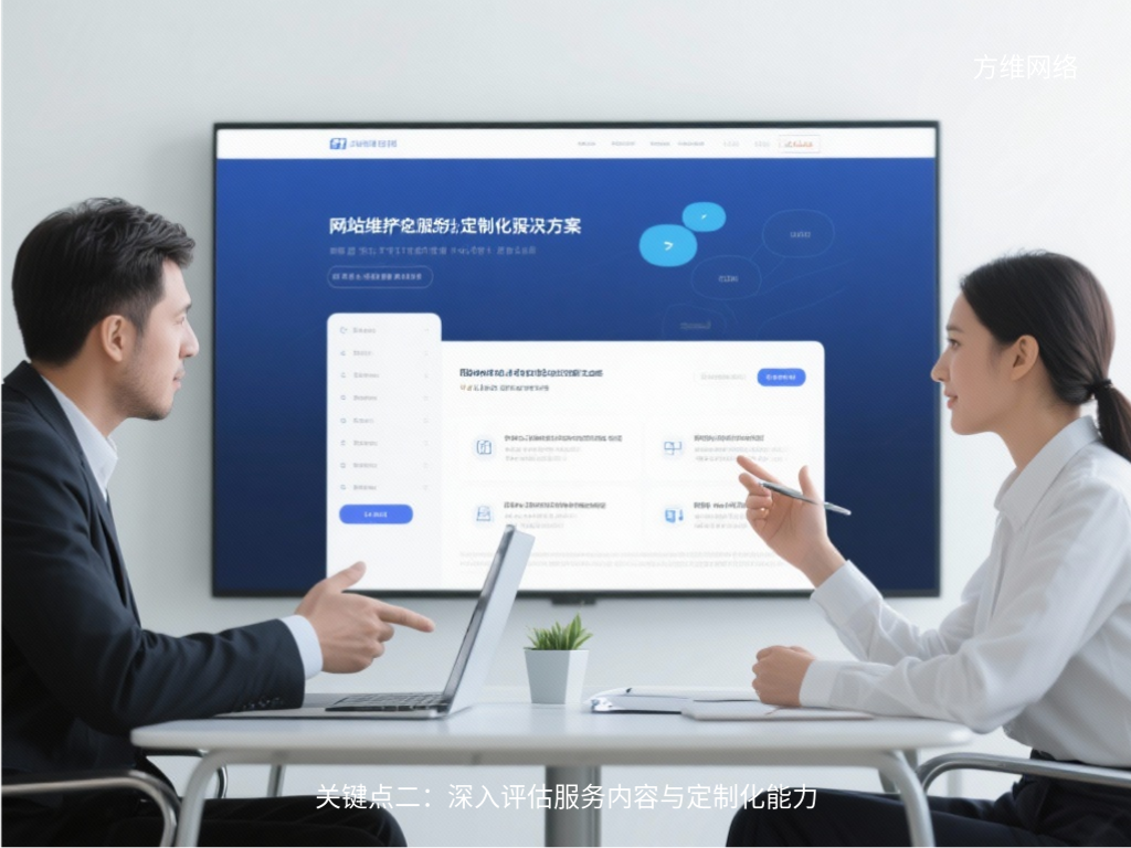 關鍵點二:深入評估服務內容與定制化能力