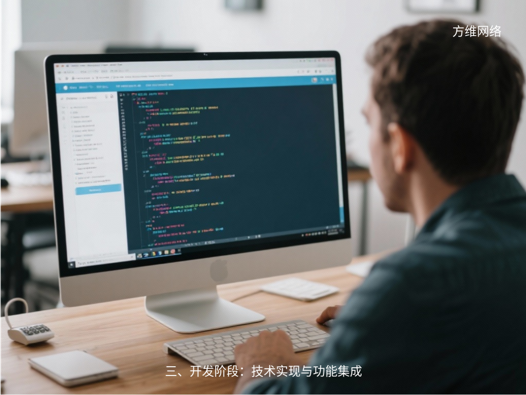 三、開發階段:技術實現與功能集成