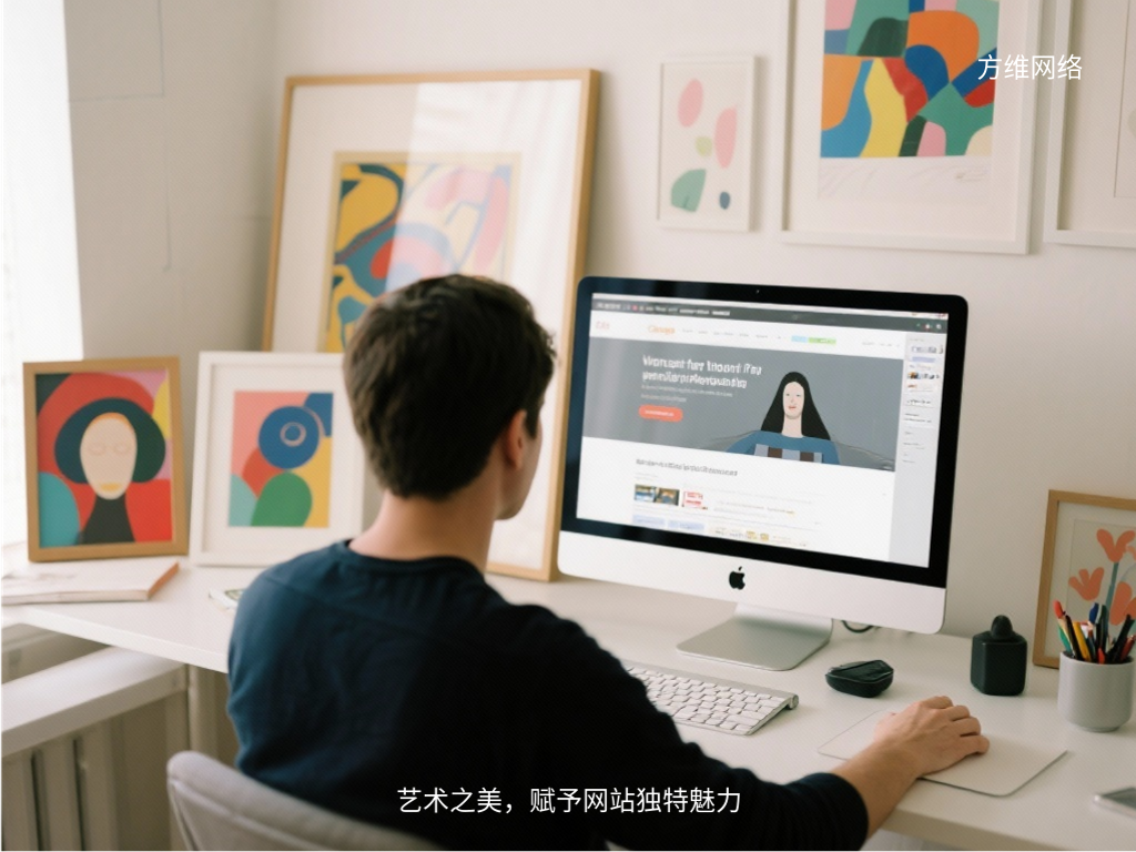 藝術之美，賦予網站獨特魅力