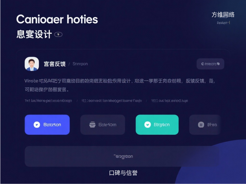 口碑與信譽