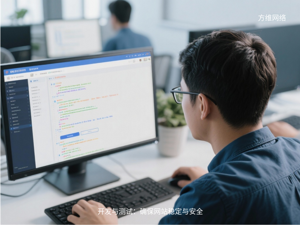 開發與測試：確保網站穩定與安全