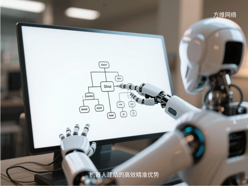 機器人建站的高效精準優勢