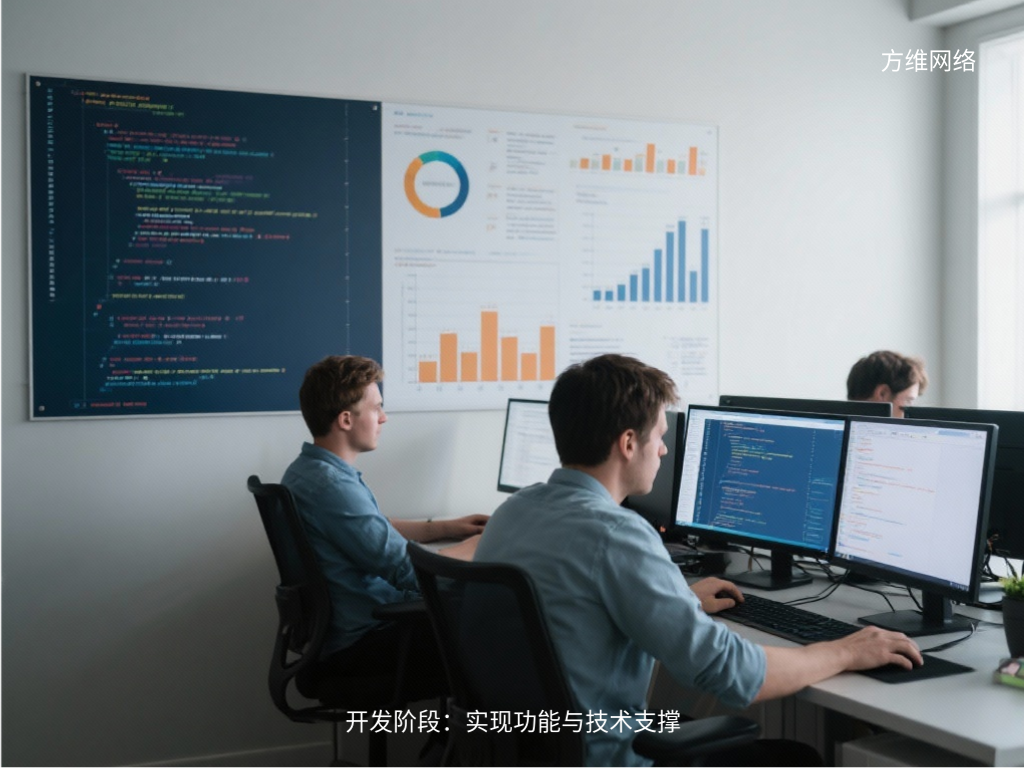 開發(fā)階段：實現(xiàn)功能與技術(shù)支撐