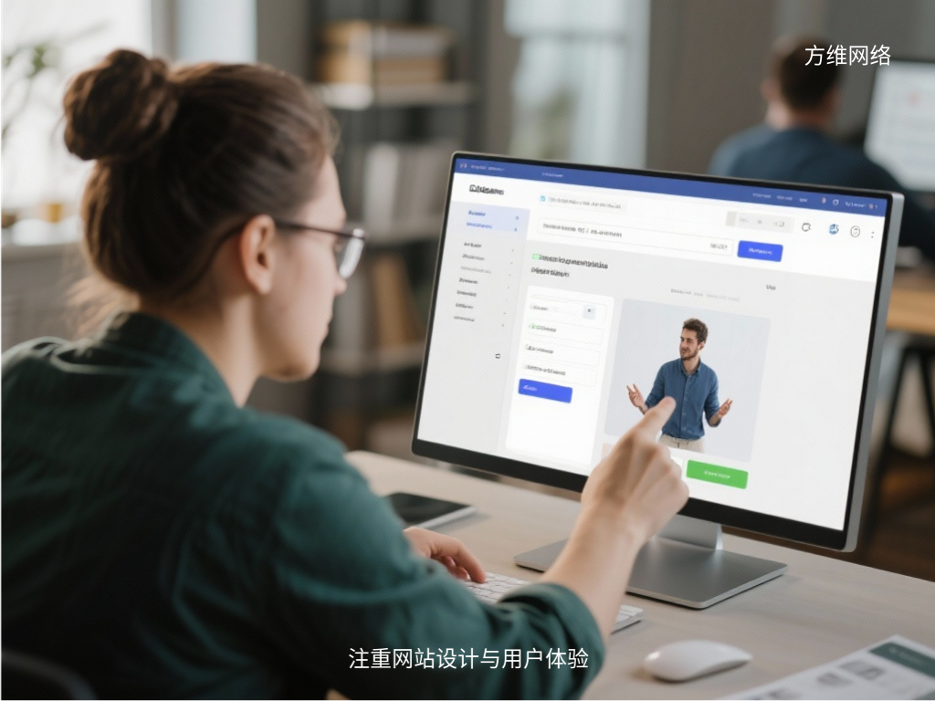 注重網(wǎng)站設計與用戶體驗