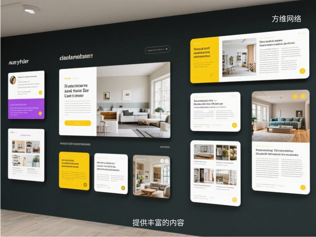 提供豐富的內容