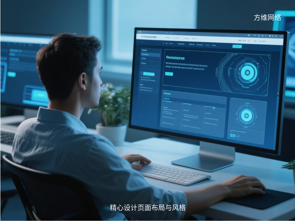精心設計頁面布局與風格