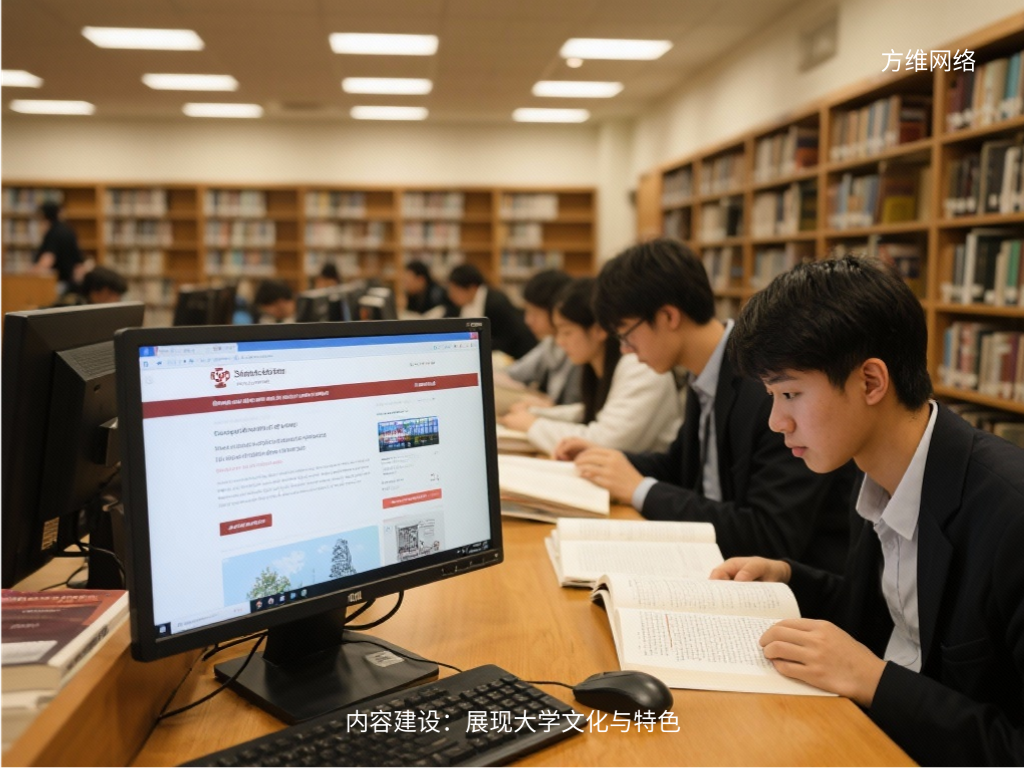 內(nèi)容建設(shè)：展現(xiàn)大學(xué)文化與特色