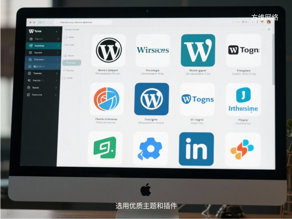 選用優質主題和插件