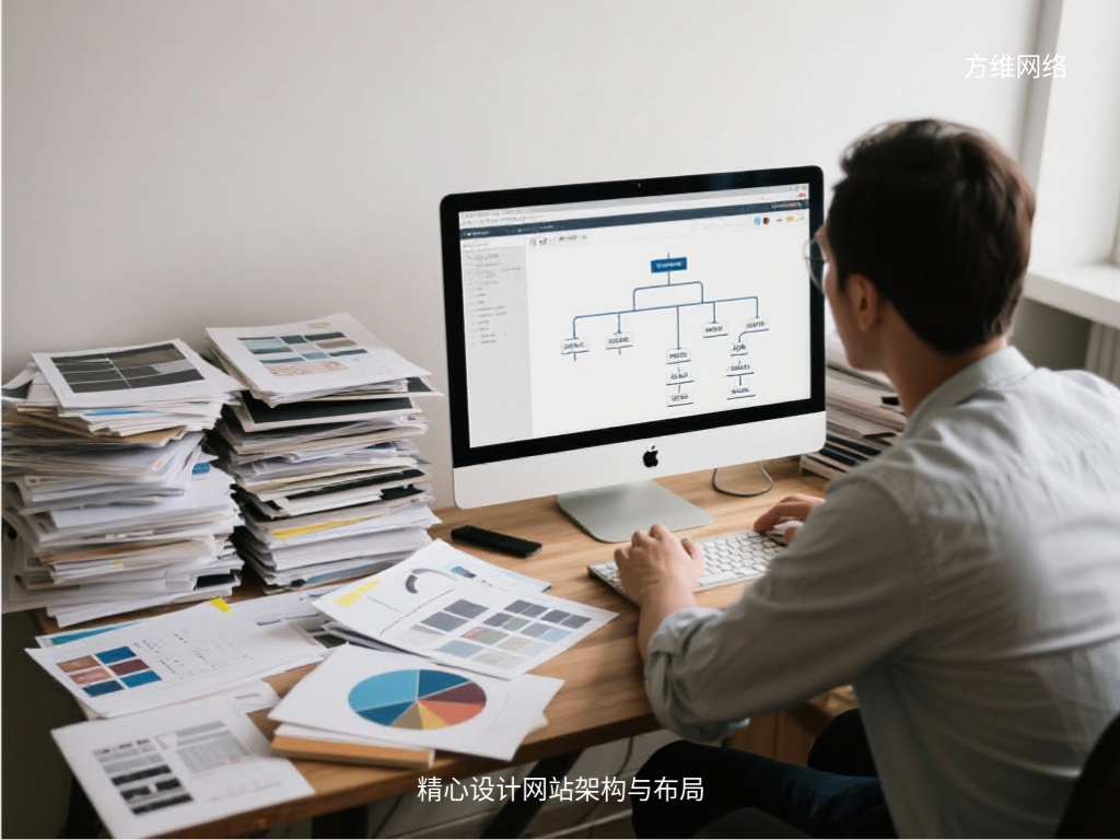 精心設計網站架構與布局