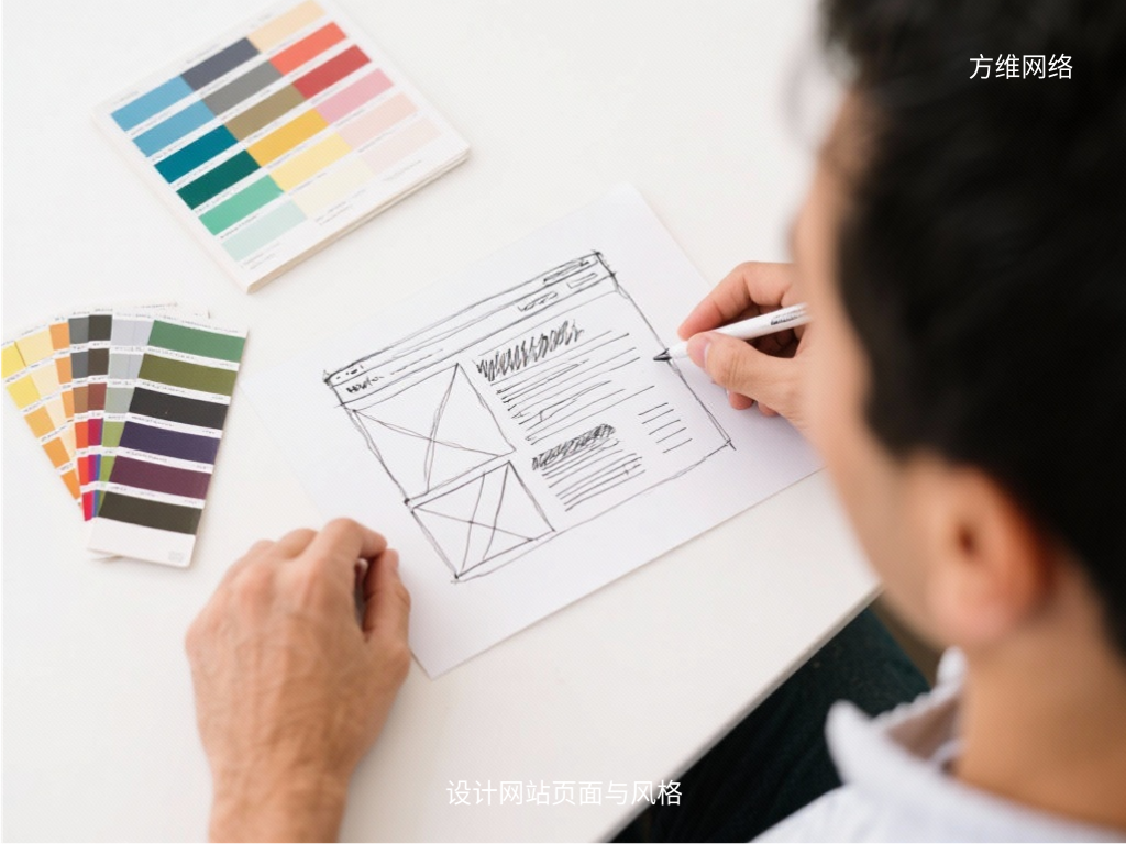 設計網站頁面與風格