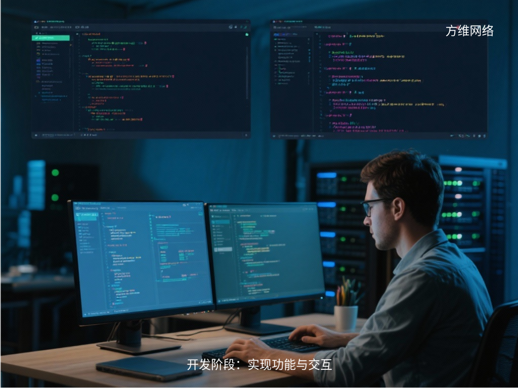 開發階段:實現功能與交互