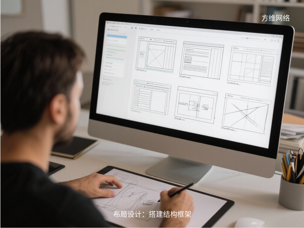 布局設計：搭建結構框架