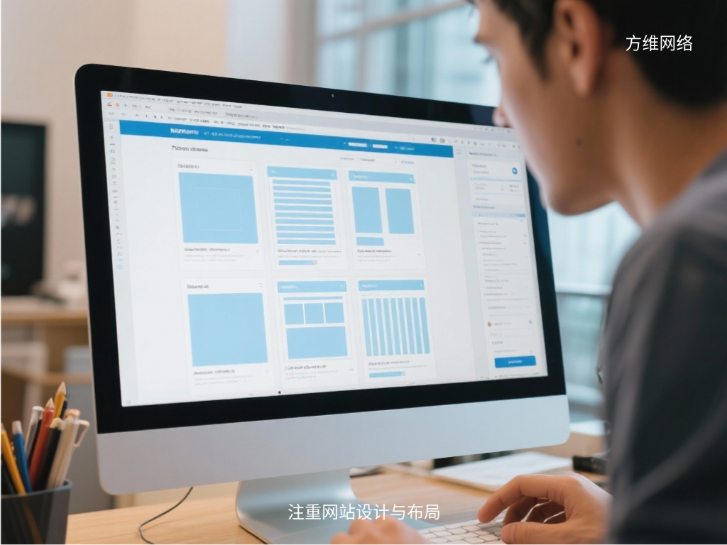 注重網站設計與布局