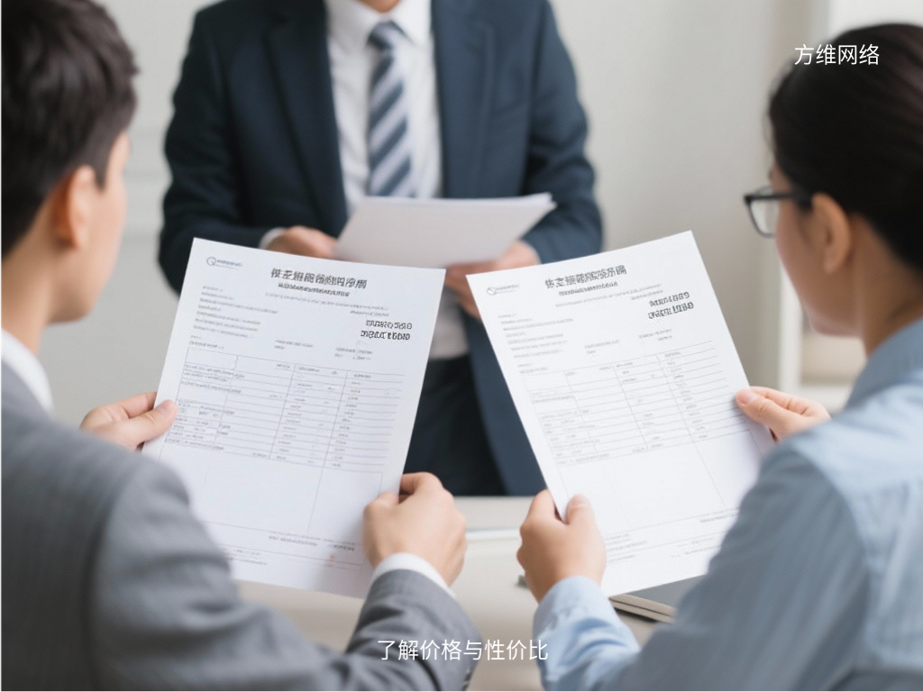 了解價格與性價比