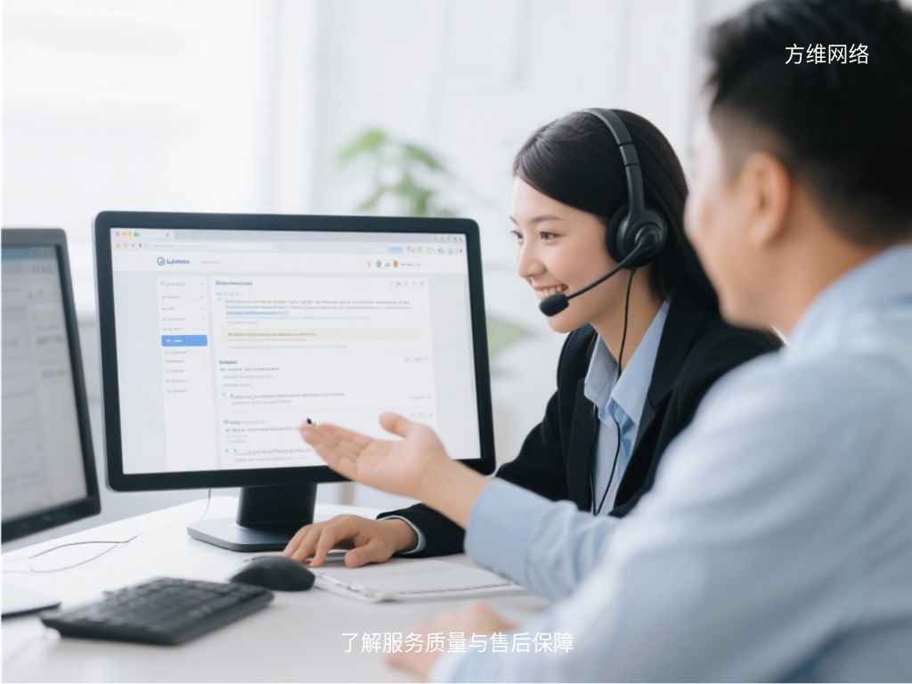 了解服務質量與售后保障