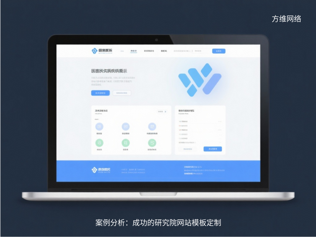 案例分析:成功的研究院網站模板定制