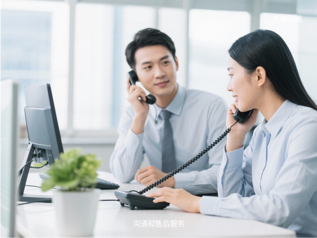 溝通和售后服務